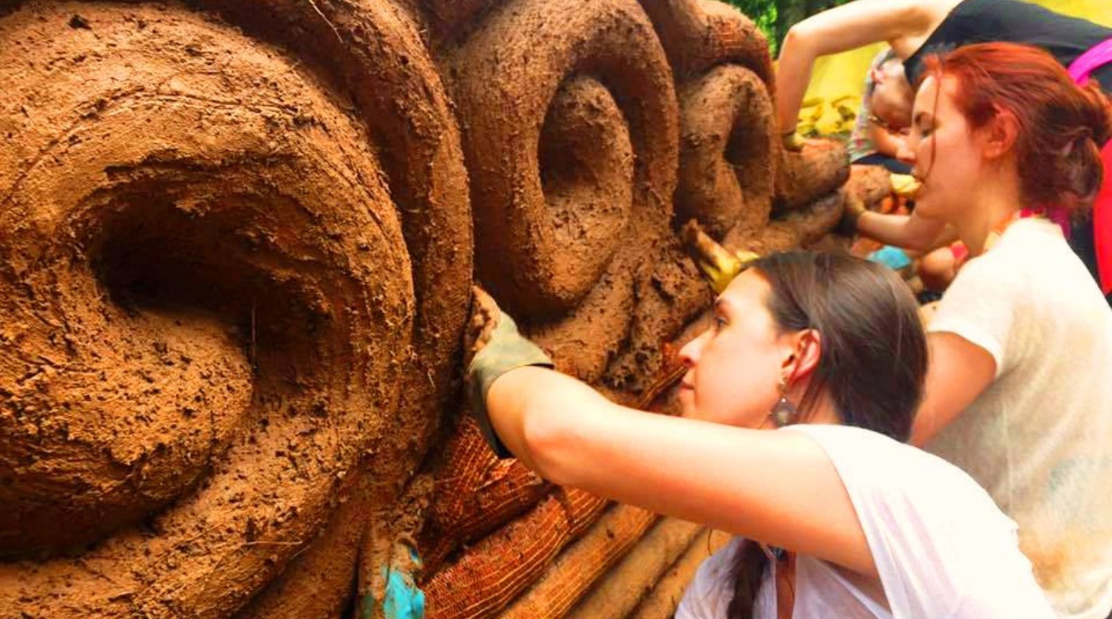 Beleza natural dos revestimentos de terra