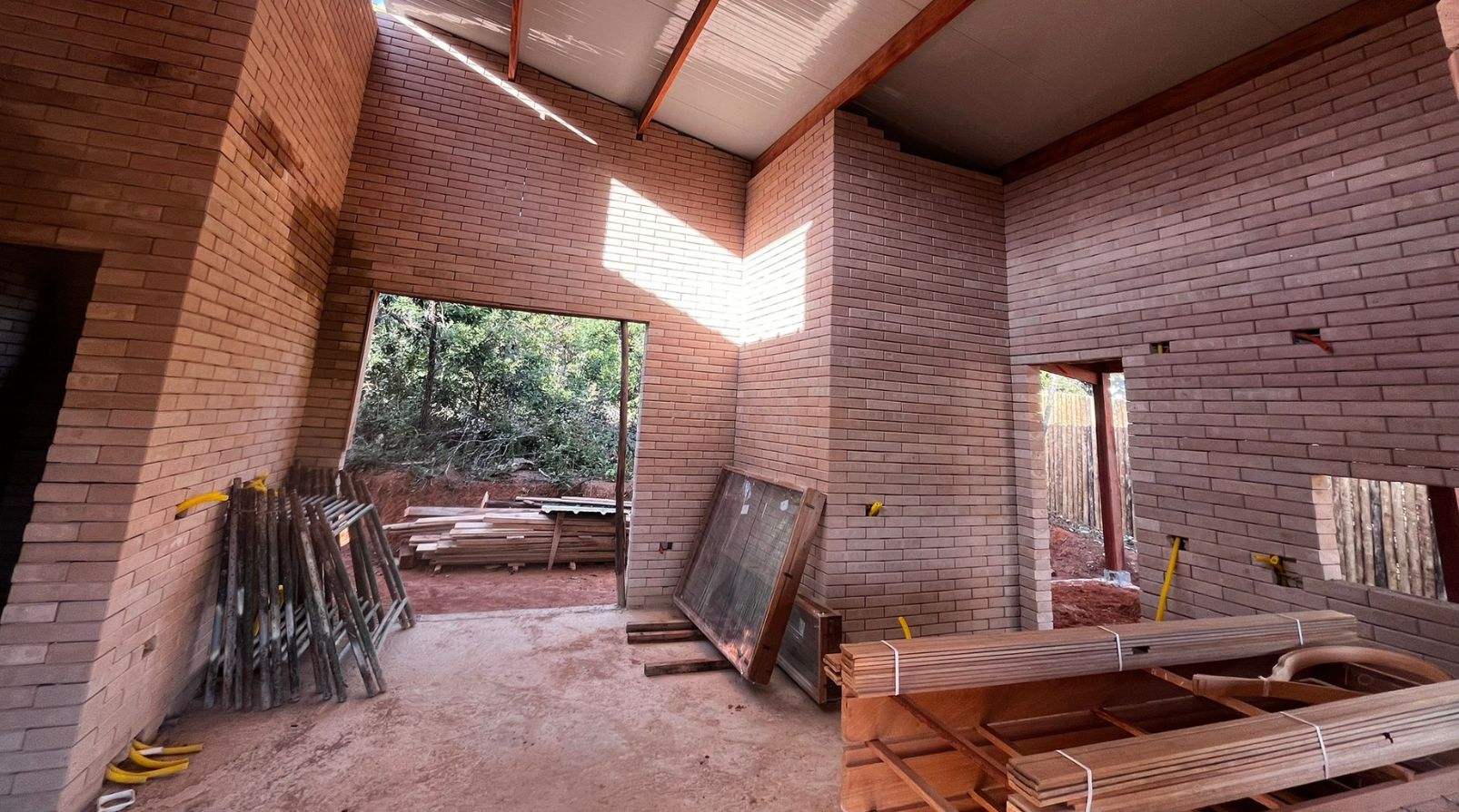 Estética do tijolo ecológico